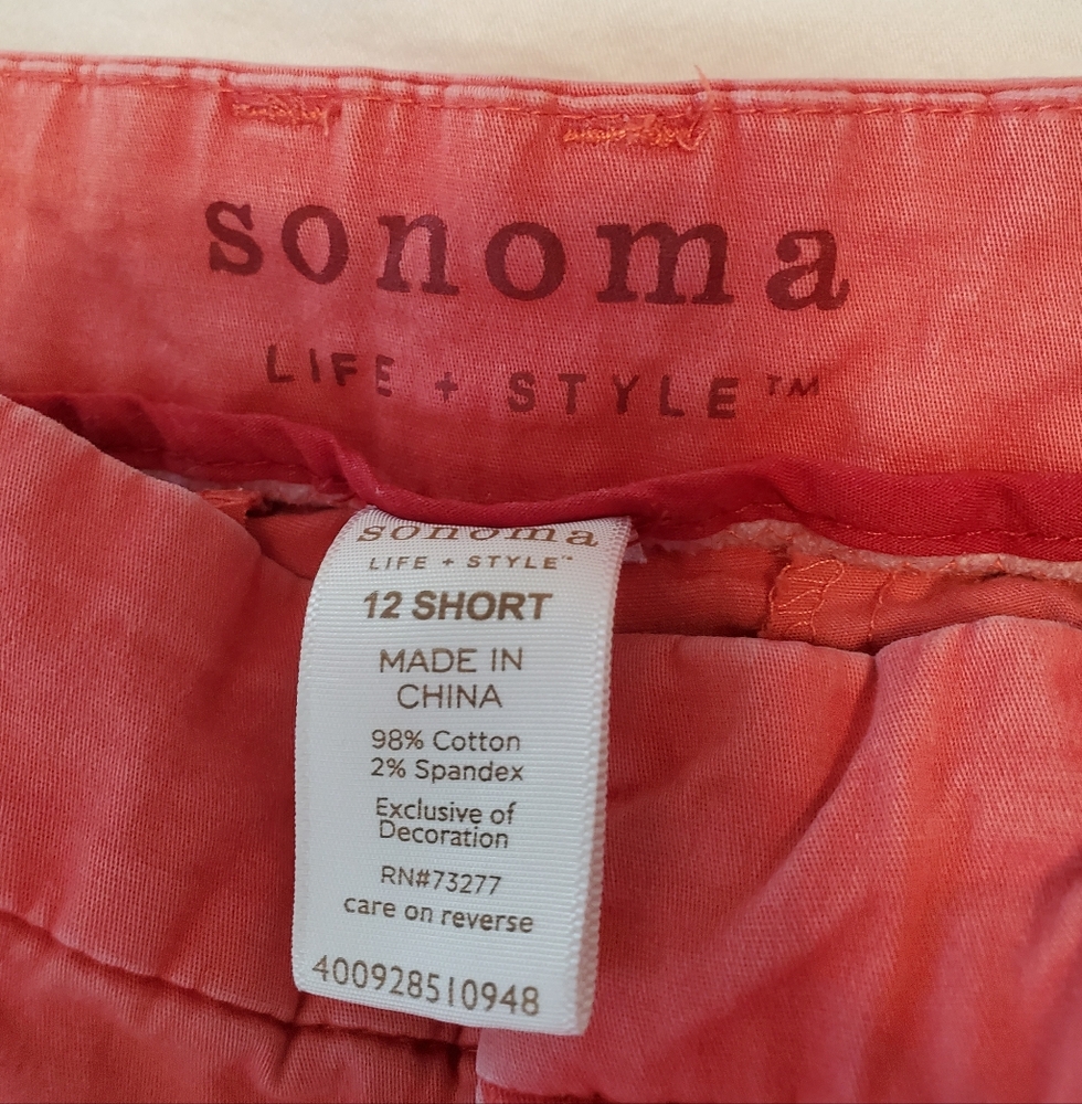 Sonoma Salmon Pants - Picture 2 of 4